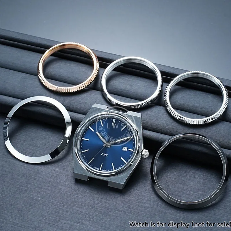 

For Tissot 1853 PRX Super Players Modify Dog Tooth Ring T137407 T137410A T127407A T035627A Steel Watch Ring Mouth Watch Ring