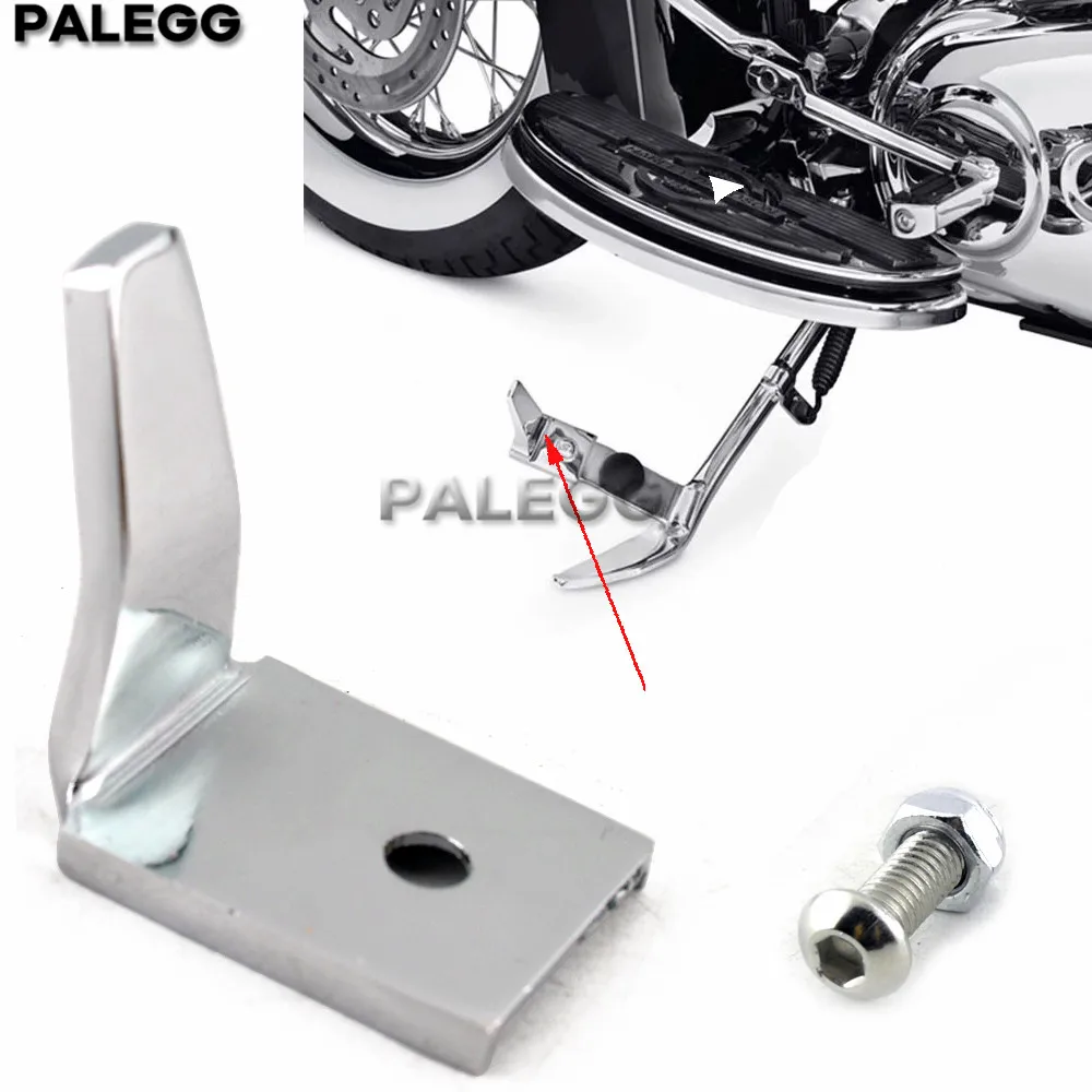 Extensión de soporte cromado para motocicleta Harley Softail Cross Bones Springer FLSTSB 2008-2011 Deluxe Fat Boy 2007-2017