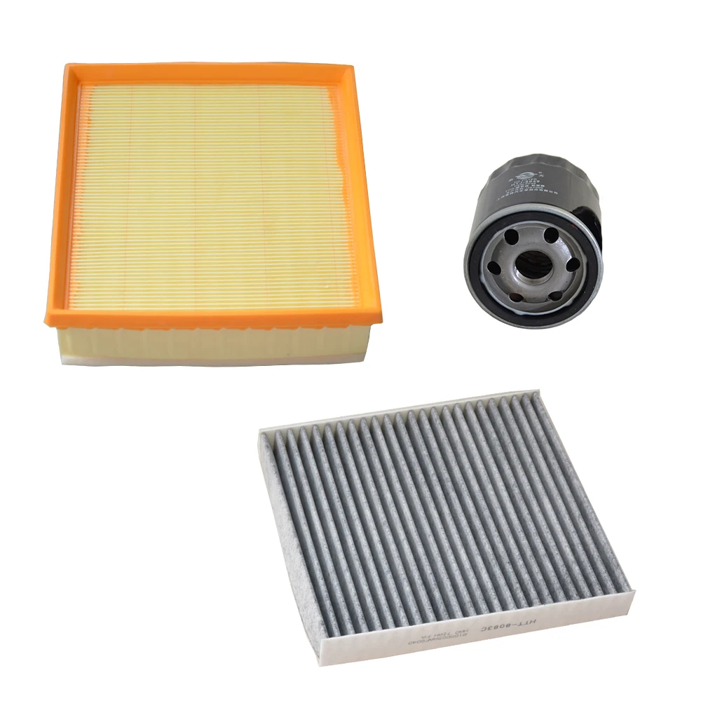 

3Pcs Oil Cabin Air Filters Kit For CHANGAN CS95 2.0T 2017- Engine Car Accessories Auto Spare Parts