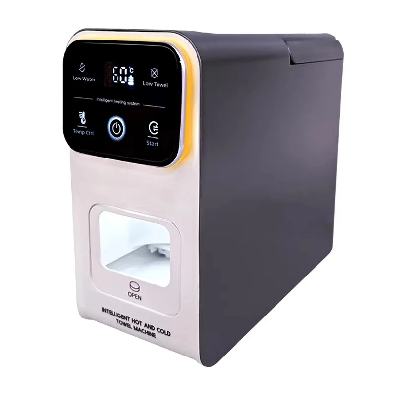 Portable disposable towel heater with sterilizer and humidifier