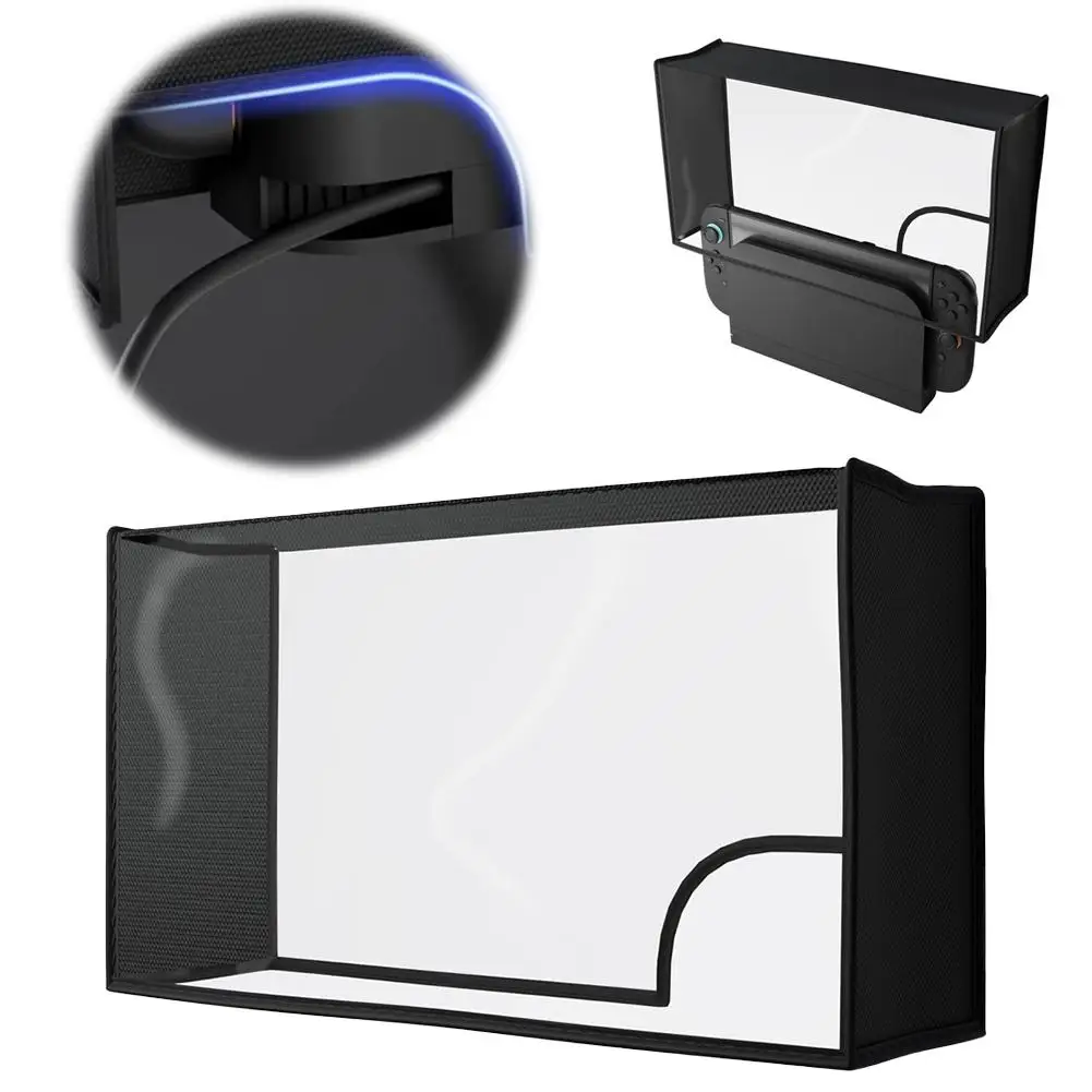 Dust Cover for Switch 2, Anti-Scratch Protective Dock & Console Cover, Full-Body Shield and Prevents Dust, Scratches & Spills