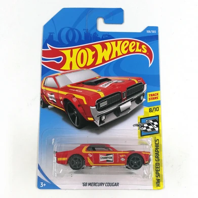 2018-106 HOT WHEELS 1:64 68 MERCURY COUGAR diecast car model gifts