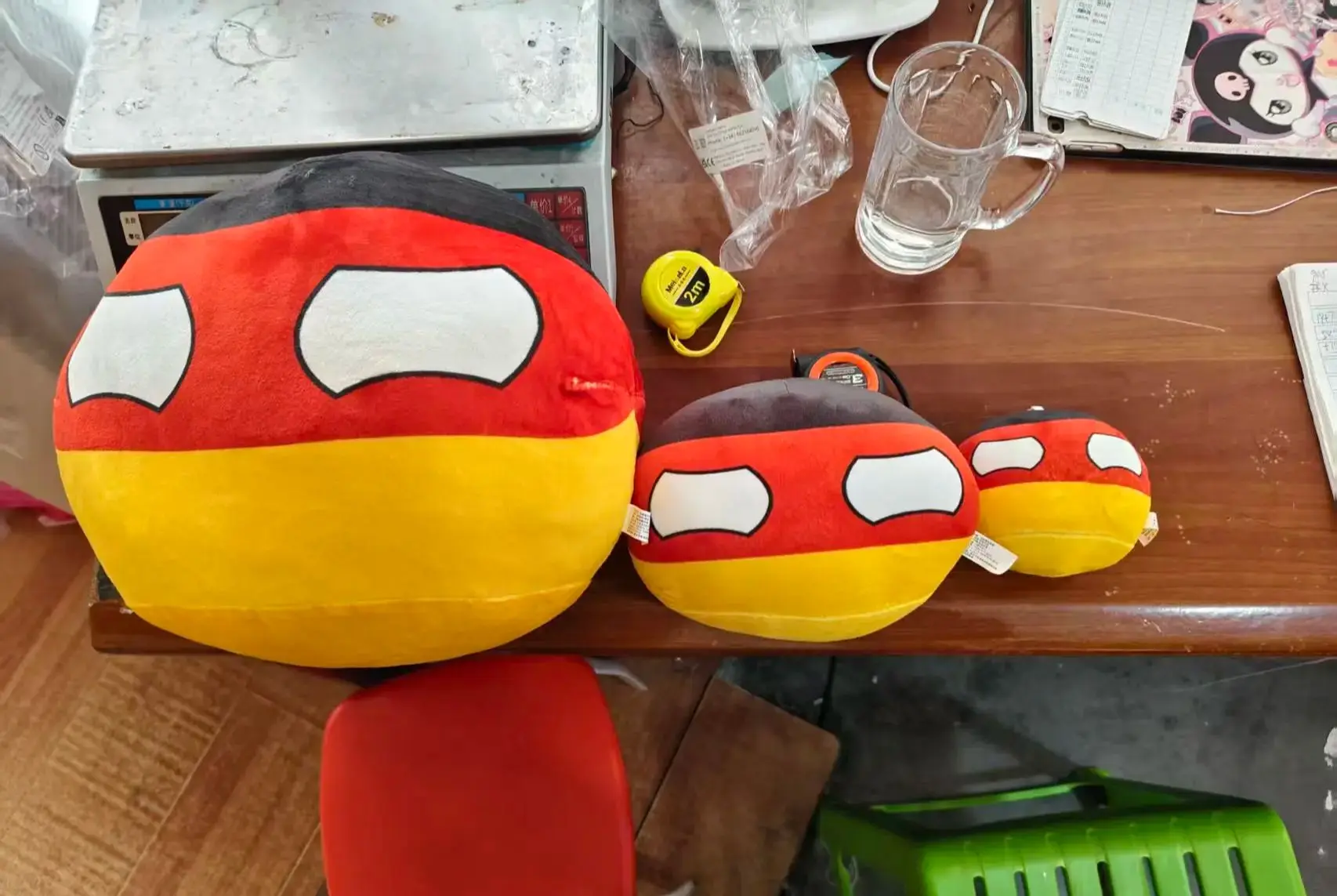 ตุ๊กตาโปแลนด์บอล เยอรมันดัมปลิง หมอนอนิเมะ ของสะสม ตุ๊กตาคอสเพลย์ ตุ๊กตาผ้าพลัฌ จี้ห้อย ของที่ระลึกบอลชาติ