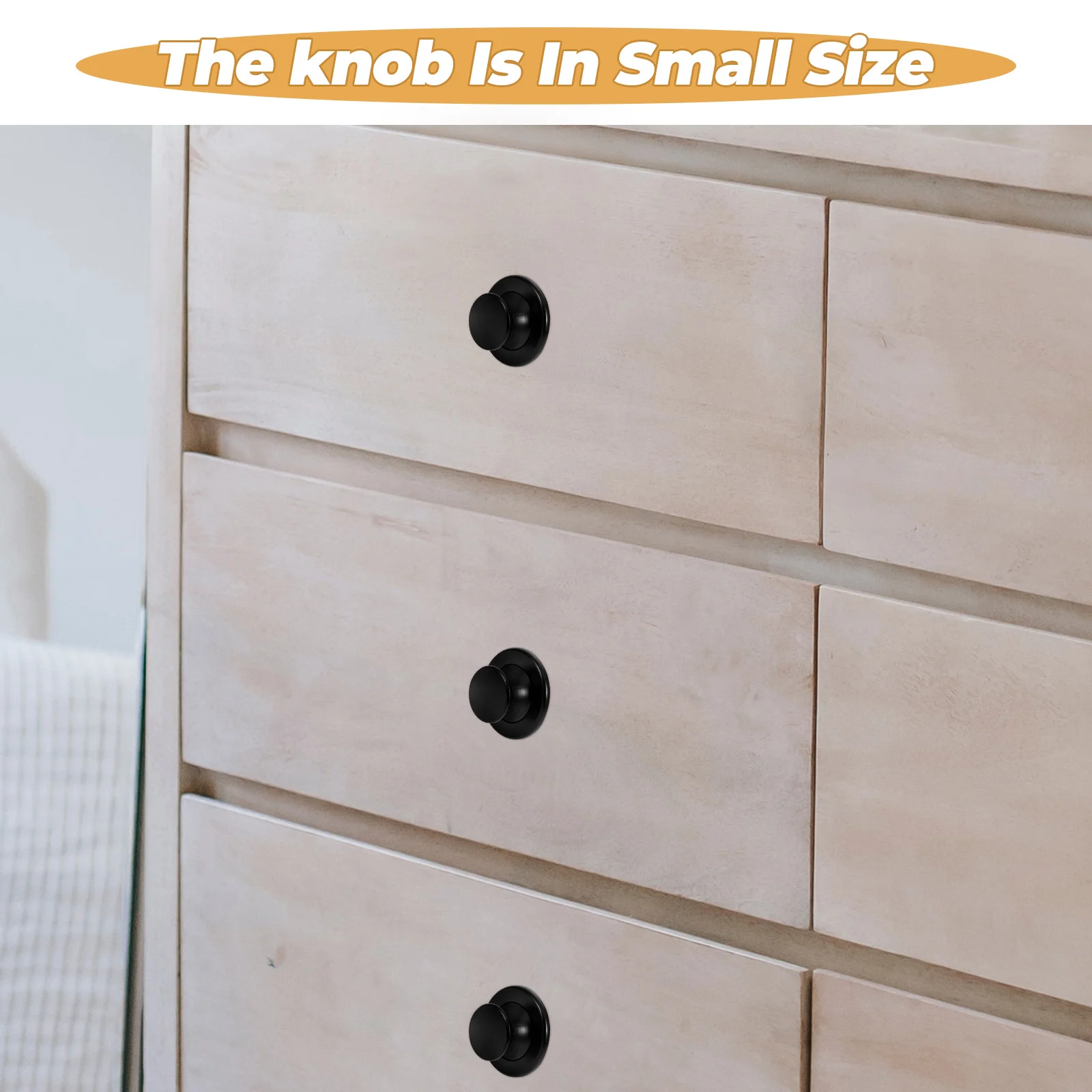 

Press to Open Hidden Cabinet Door Handles Zinc Alloy Black Spring Loaded Knobs for Drawers Wardrobe RV Furniture Accessories