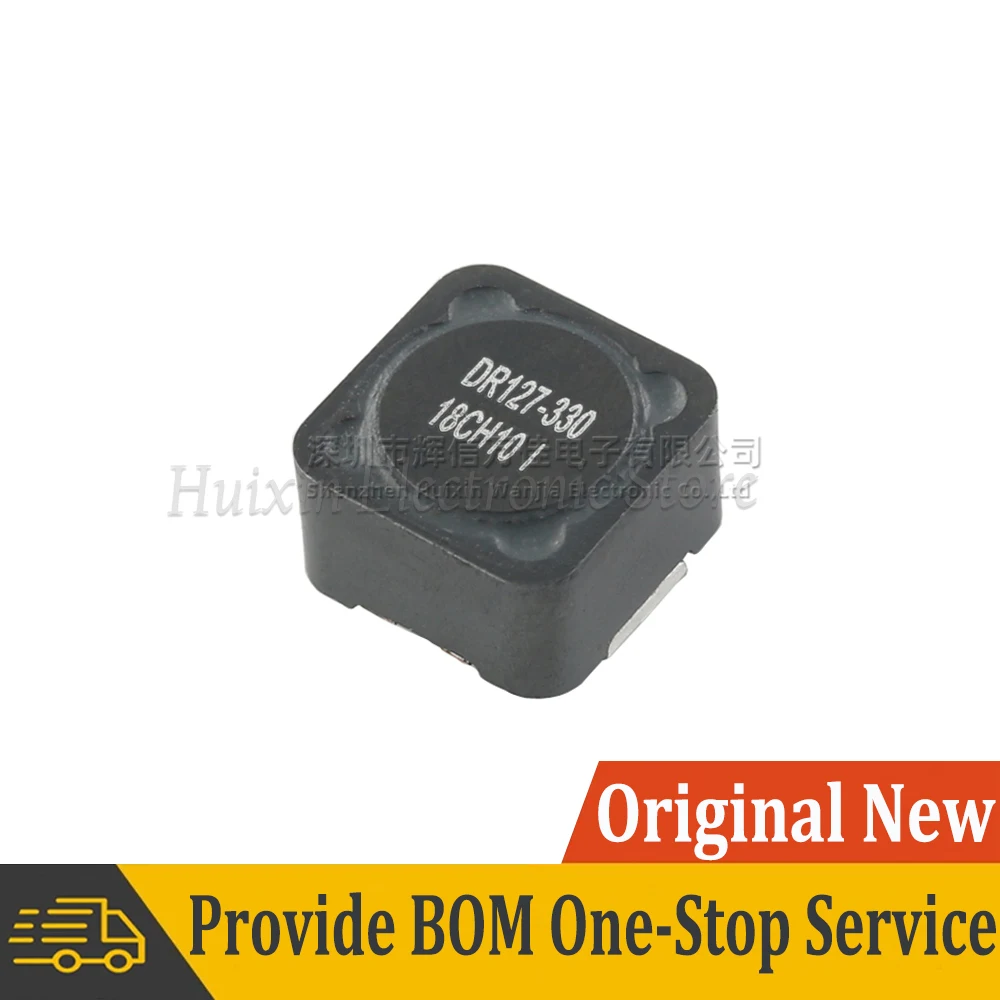 5 قطعة DR127-330-R DR127-330 صب الحث 33uH 6.22A عالية مرشح الطاقة الحالي مغو التدريع