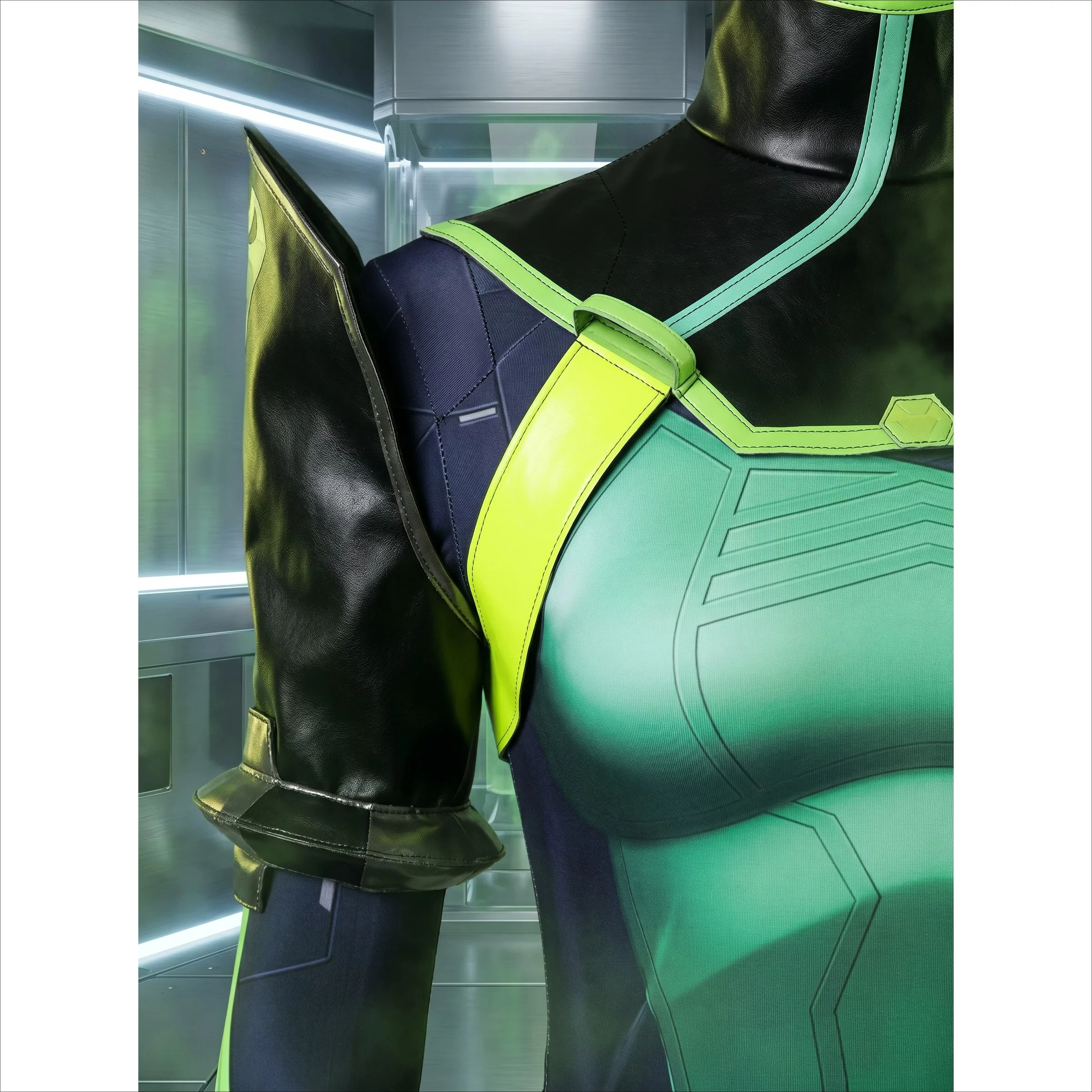 فالورانت فيبر زي تنكري نسا - مراجعة Anime Cosplay Bodysuit وسعره