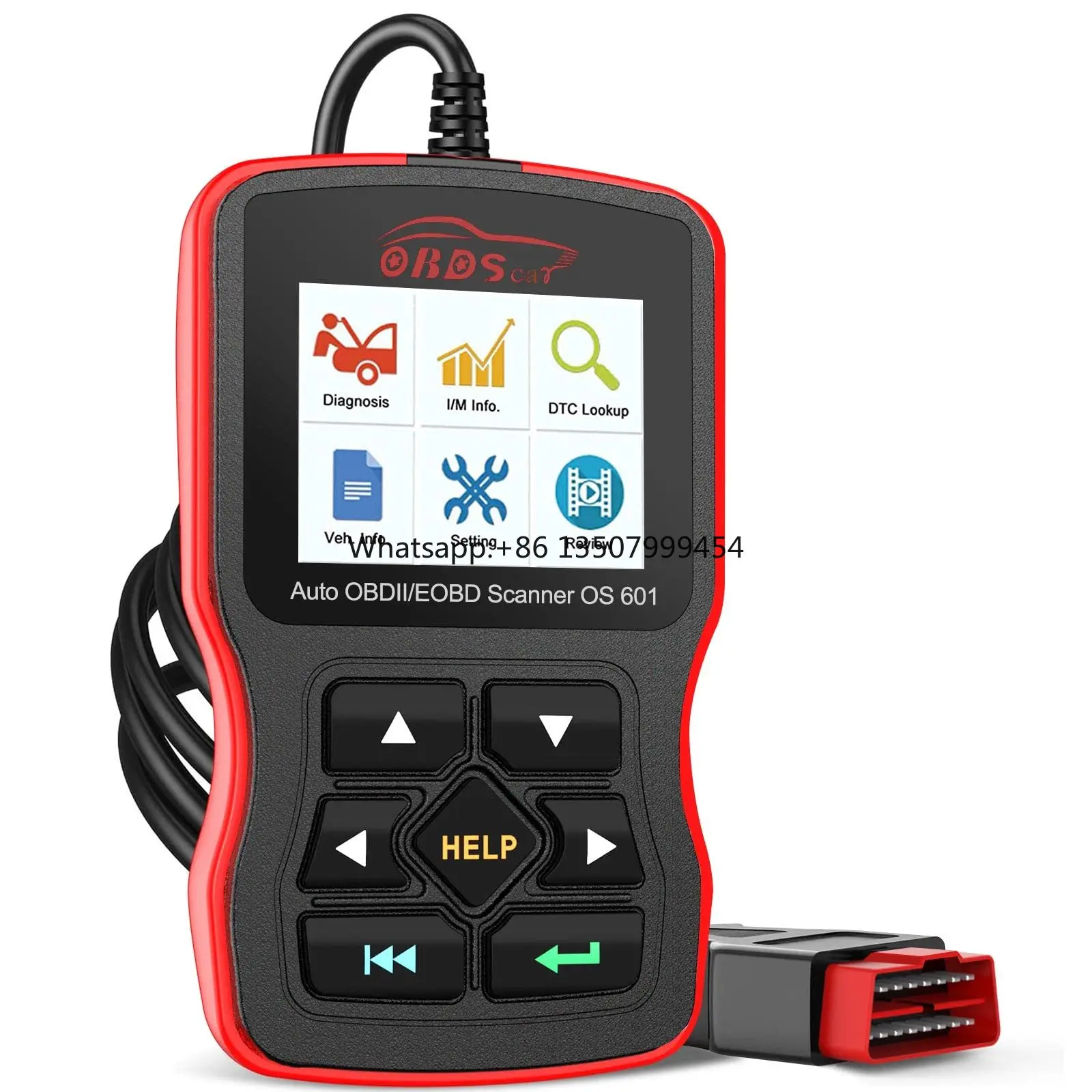 

New Arrival V519 Auto OBD 2 Code Reader Comprehensive Car OBD2 Scanner Full ABS Engine Analyzer Function 1-Year Warranty 12-24v