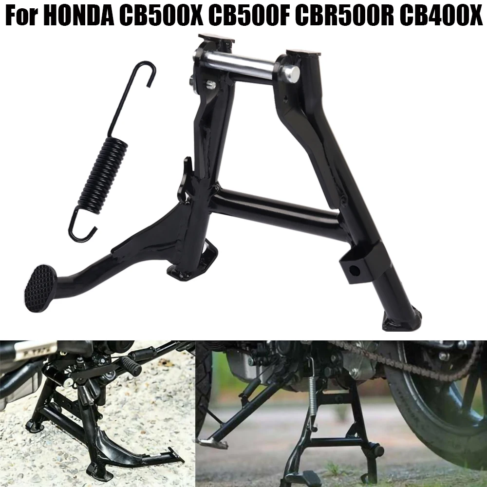 Motorcycle Kickstand Bracket Pillar Center Parking Stand Firm Holder Support for HONDA CB500X CB500F CB 500X 500F 2019-2023