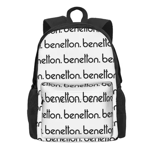 Benetton 남녀 어린이 책가방, 만화 여행 배낭, 숄더백, 대용량, 미국 색상 