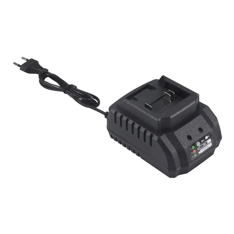 

AUAU-Charger For Lithium 18V 21V Battery Apply To Cordless Drill Angle Grinder Electric Blower Power Tools EU Plug