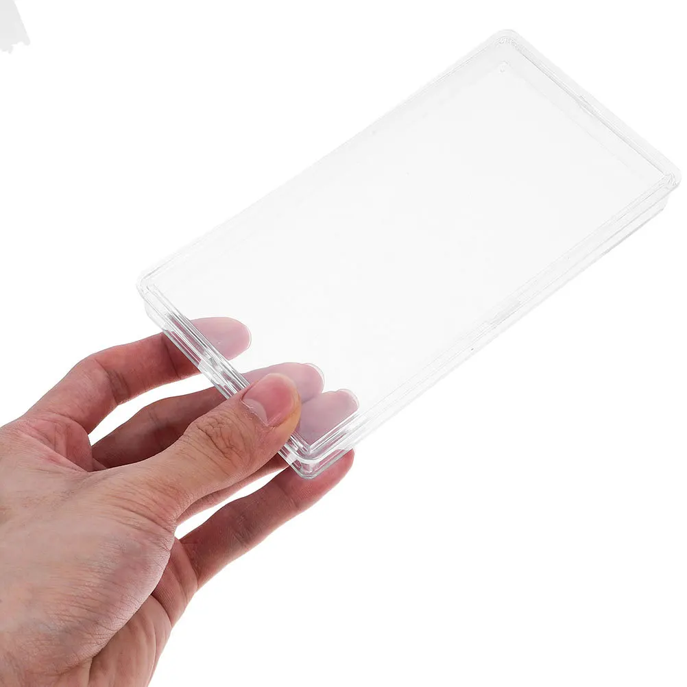 3 قطعة حاملي الأوراق النقدية الأكمام البلاستيكية الشفافة حالة جمع النقدية 100 ملاحظة حماية أصحاب المال الورقية واضحة #6