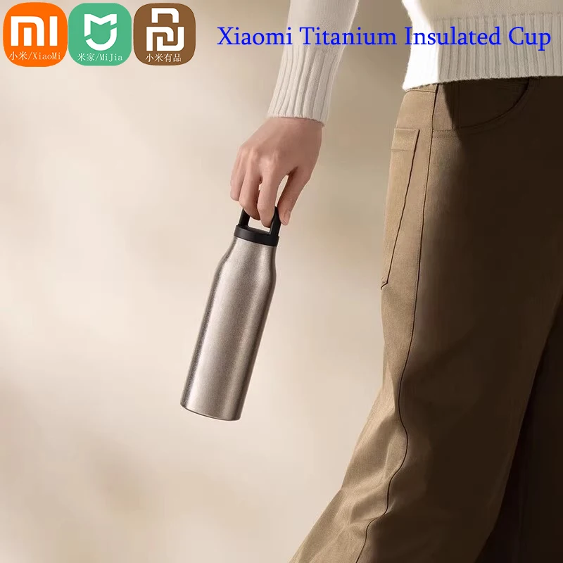 

Xiaomi Mijia Portable Dual-Use for Hot/Cold Pure Titanium Insulated Pot Portable Antibacterial, Long-Lasting Vacuum Insulation