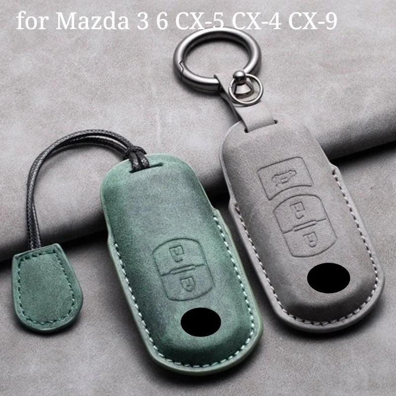 

Car Key Fob Cover Case for Mazda 3 6 CX-5 CX-4 CX-9 Remote Protector Shell