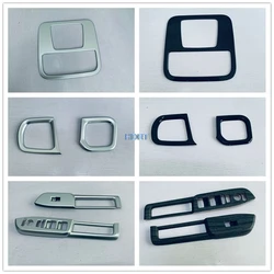 Car Style For Honda N-BOX JF5 JF6 2023 + Interior Front Door Switch Center Console Reading Light Steering Wheel Button Water Cup