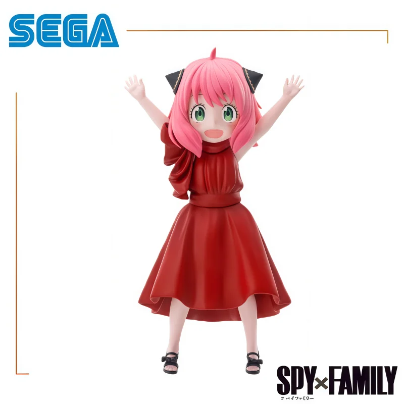 In Stock 100% Original SEGA Spy Family Anya Forger Action Figure Doll Brand New Boxed Anime Action Figure Garage