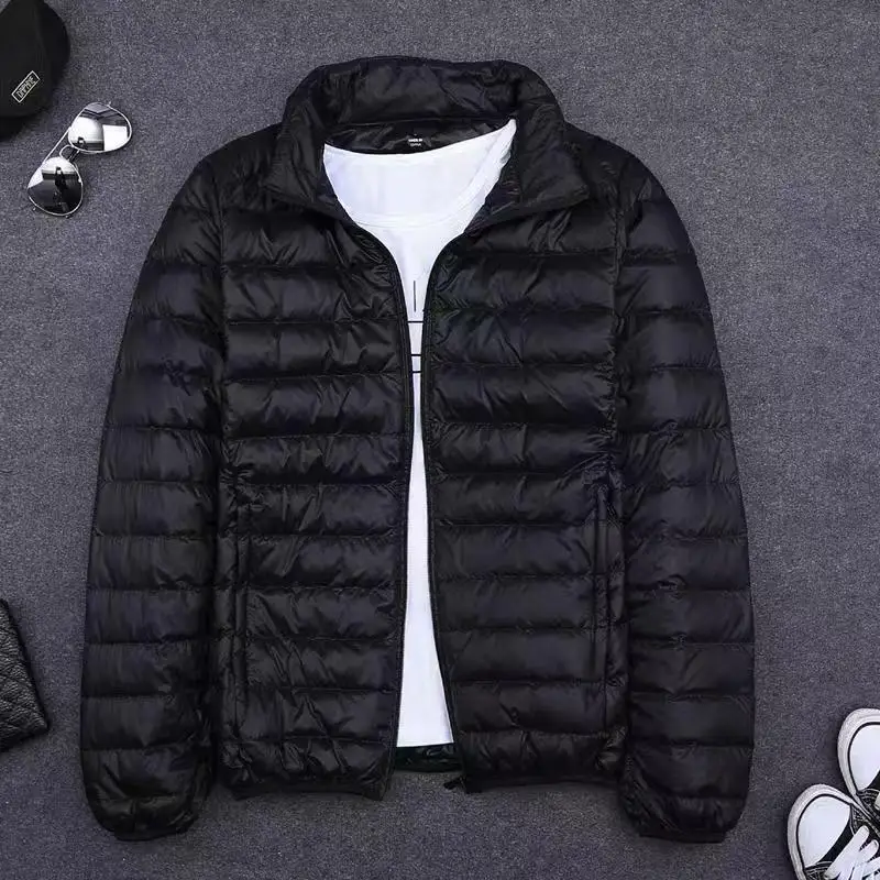 plus Size Lightweight down Cotton Jacket Men's Warm Winter Coat Loose Fit Fashion Urban Style Standard Edition Body Heat Rete...
