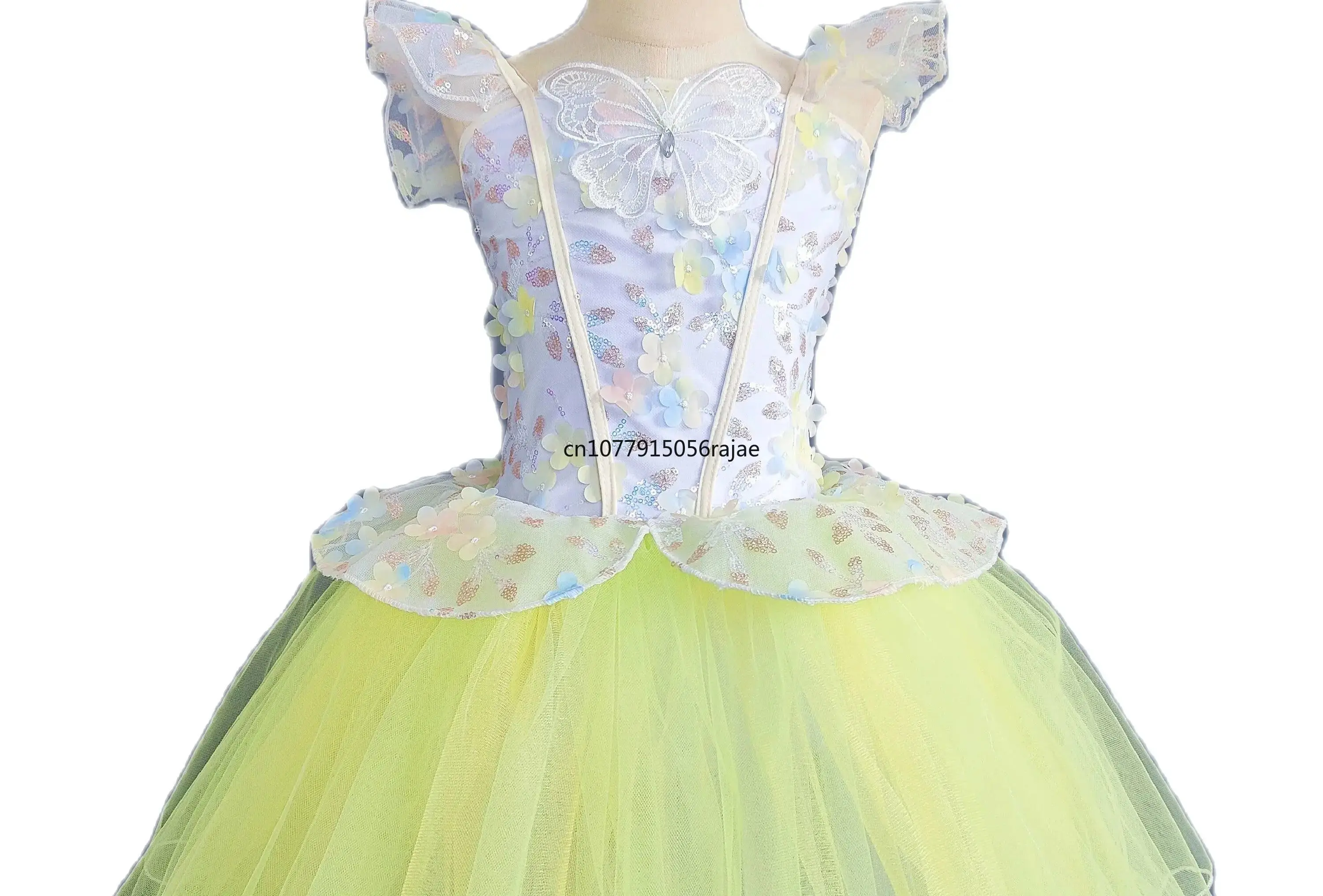 Children Sequined Ballet Dress Romantic Seven Colors Girls Ballet Tutu Dance Clothes Kids Performance Tutu Skirts Princess Dress