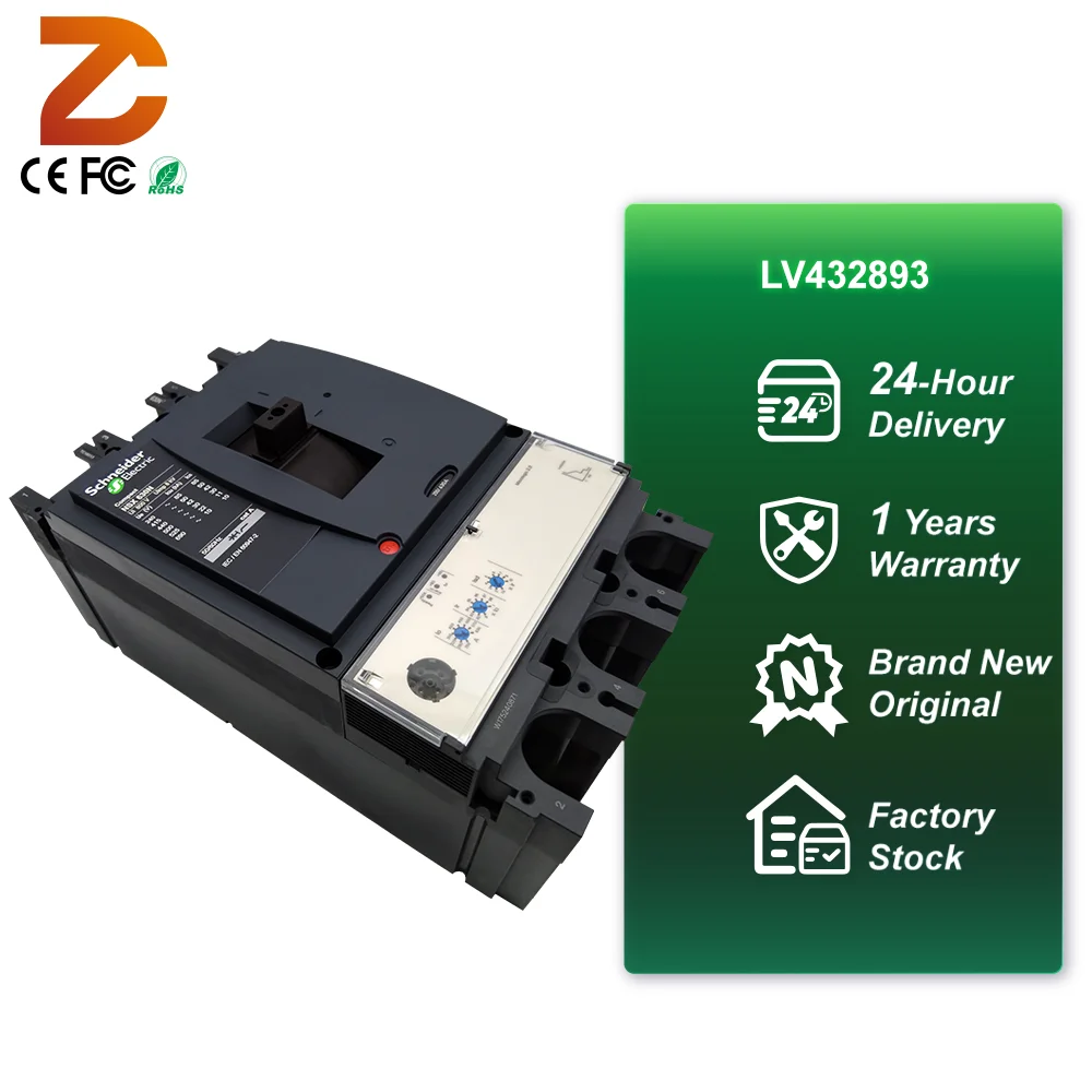 Schneider Brand New Original ComPact NSX250F Circuit Breaker LV432893 Power Circuit Breaker for Industrial Power Distribution