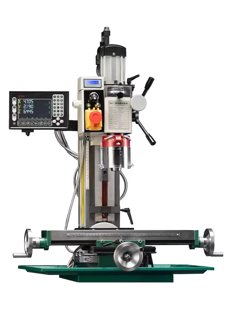 

FS7025D XYZ Axis digital display drilling and milling machine high-speed tapping integrated tool household desktop driller