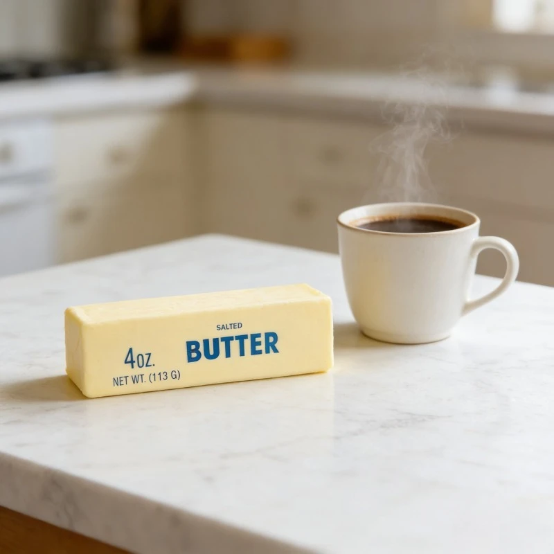 Soft Slow Rebound Butter Stick Squeezing Toy Realistic Butter Sticks Decompression Fidget Toys