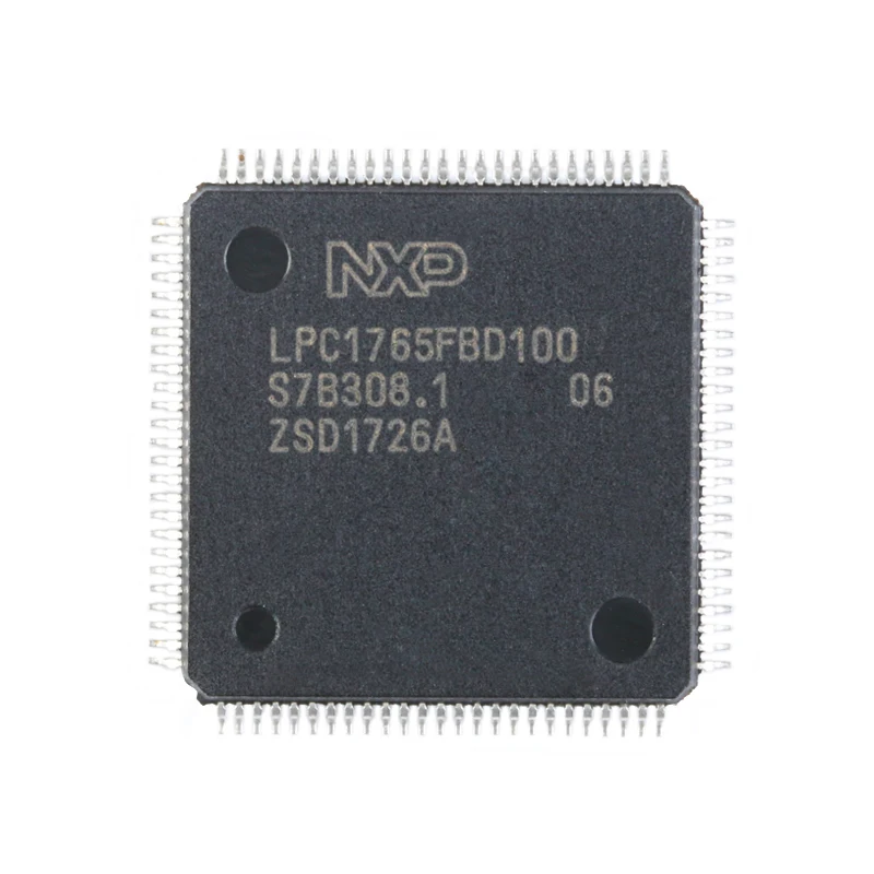 5PCS original LPC1765FBD100,551 LQFP-100ARM Cortex-M3 32-bit microcontroller-MCU