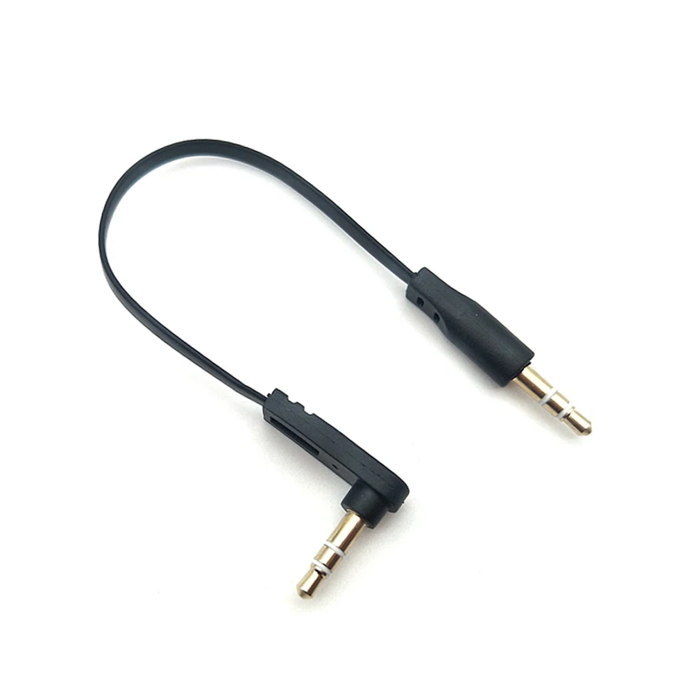 Cavo audio da 3,5 mm da collegare cavo ausiliario automatico jack cavo audio stereo adatto per telefoni iPod MP3 da 10 cm