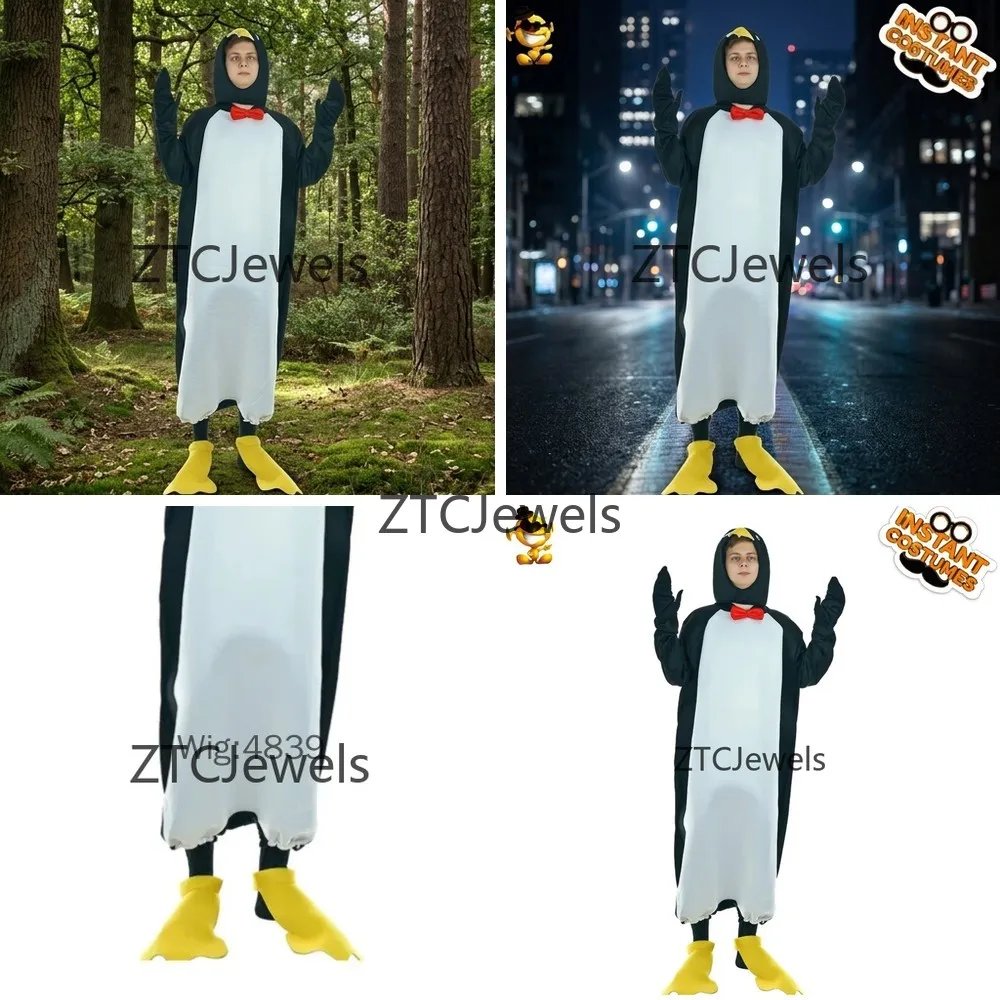 

Penguin Cosplay Costume Halloween Party Dress Carnival Masquerade Stage Performance Costume