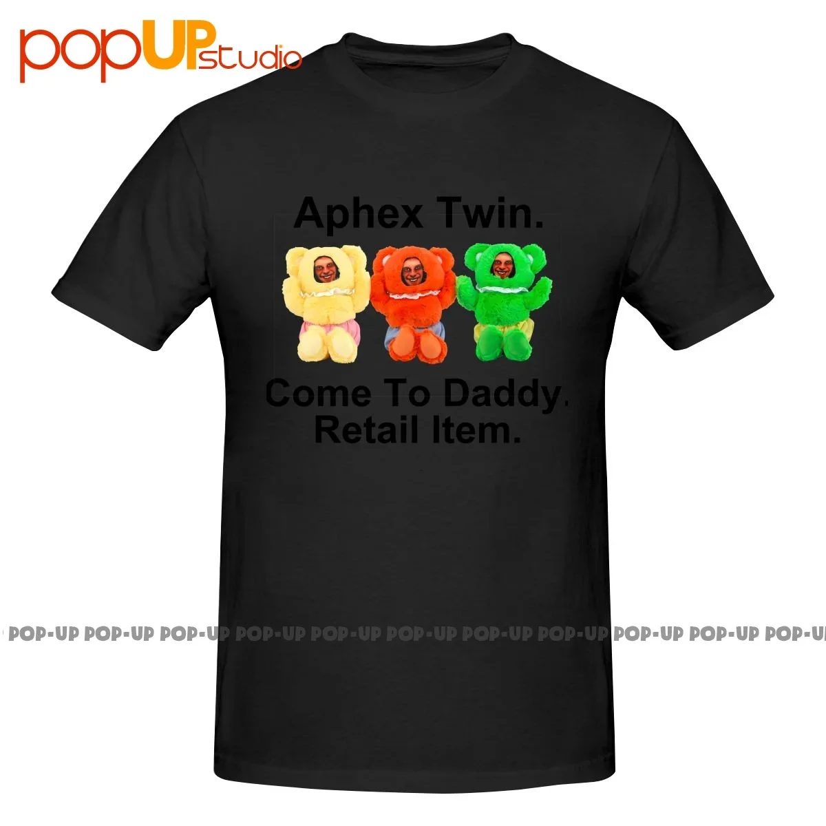 Aphex Twin Come To Daddy Doll Retail Item Shirt T-shirt Tee Gift Trendy Harajuku Hot Deals