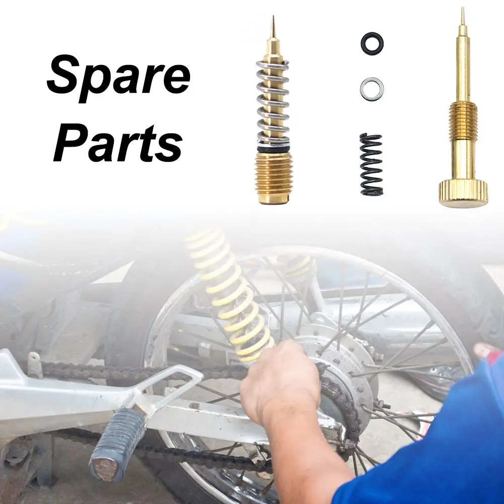 Replacement Air Fuel Mixture Screw Kit Accessories Repair Kit Motorcycle Carburetor for Harley/CV40/Keihin/CVK34 36 40