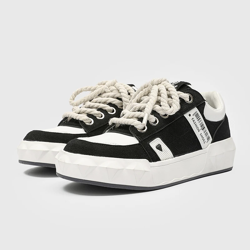 

Autumn Black Casual Men's Shoes Fashion ,Comfortable Shoe Men Sneakers 2025 Designer Artificial Leather Man Flat Male Chaussures