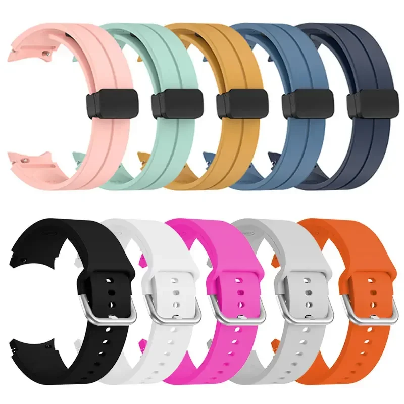 20mm Band für Samsung Galaxy Uhr 7/6/5/4/44mm 40mm 5 Pro 45mm Silikon Armband Correa Galaxy Uhr 6 klassische 47mm 43mm Armband