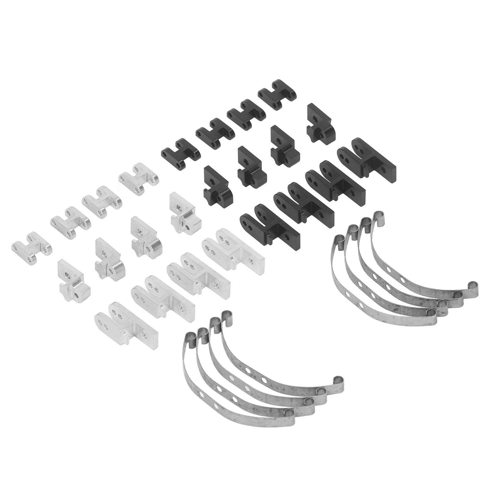 RC Leaf Spring Suspension Alluminum Alloy Leaf Spring Suspension Bar Fit For WPL B4 24 1/16 RC Car