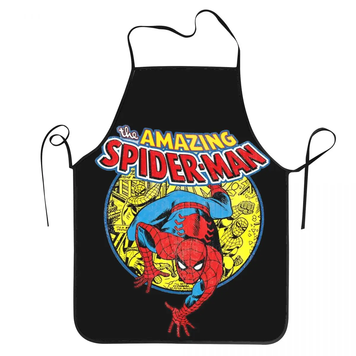 Gifts for Men Women Chef Apron Spider-Man Spider Man Merch BBQ Aprons Adjustable Neck Strap Oil & Water Resistant