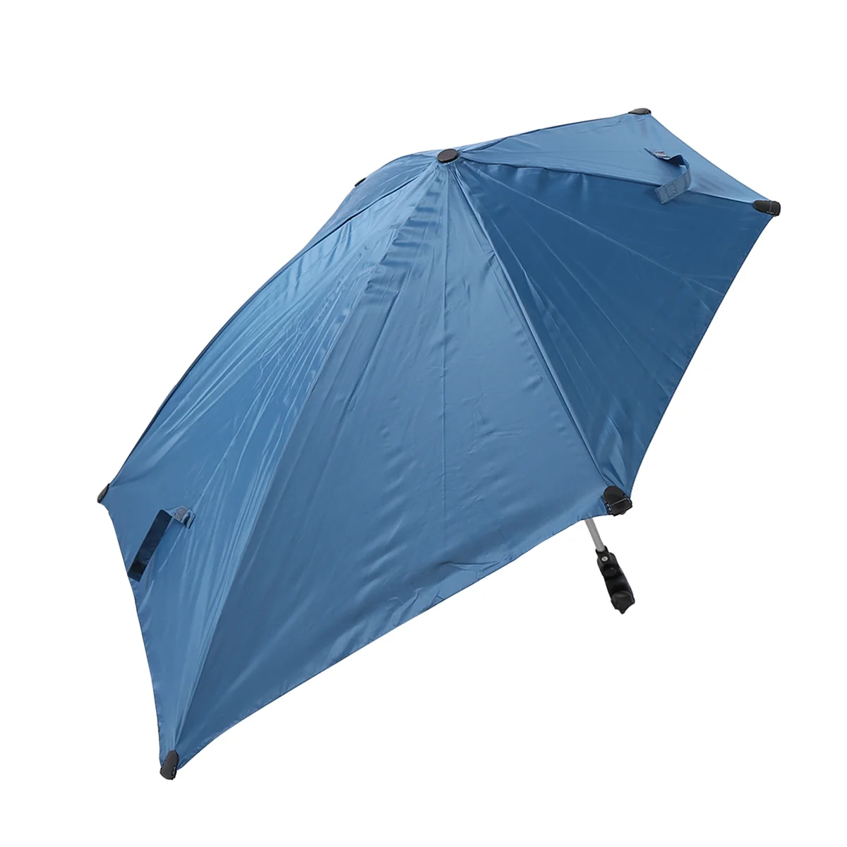 مظلة شاطئ عالية الجودة قابلة للتعديل، مظلة كرسي دوارة 360 درجة مع مشبك عالمي، رائعة لكرسي الشاطئ، كرسي الفناء