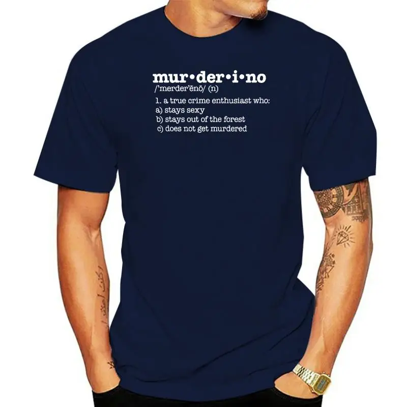 New Muderino Definition T-Shirt My Favorite Murder - MFM- Podcast Tees Funny Women Graphic T Shirt