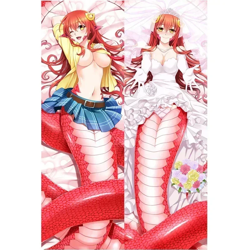 

Amellor Japanese anime Monster Girl life-sized pillow cover body pillow case Double-sided Bedding Body Hugging pillowcase