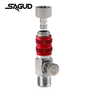 Airbrush Quick -Trennungszubehör, Schlauchluftpinsel -Teile, extra schneller Stecker, Realse -Anpassungsadapter, 4 10 Aerographieadapter des Hauptverkaufs - №2