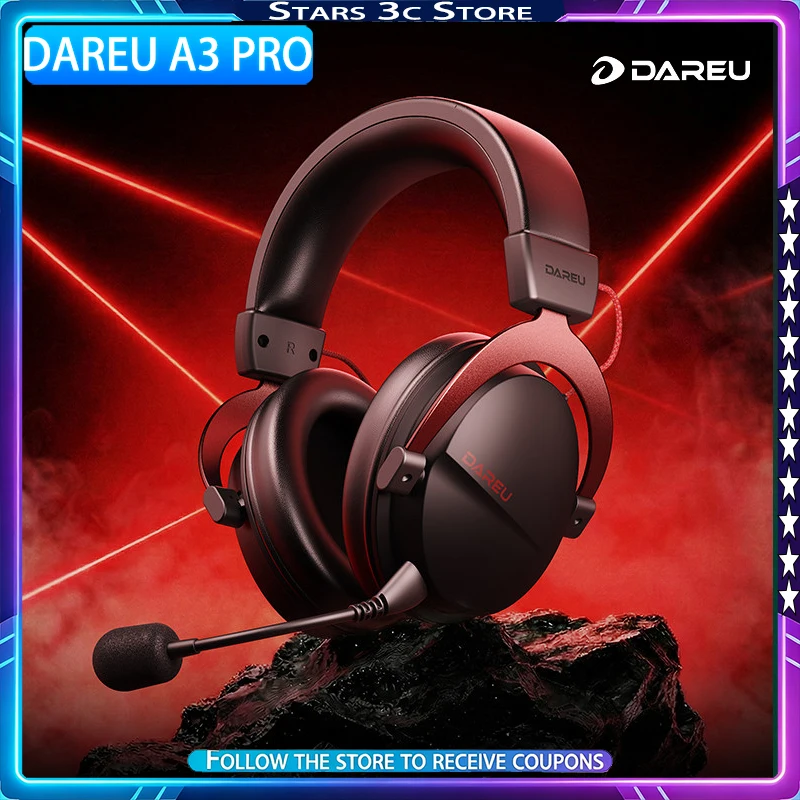 

Беспроводные полноразмерные наушники DAREU A3 Pro с четырьмя режимами, микрофоном с шумоподавлением ENC, длительным временем работы и низкой задержкой для игр