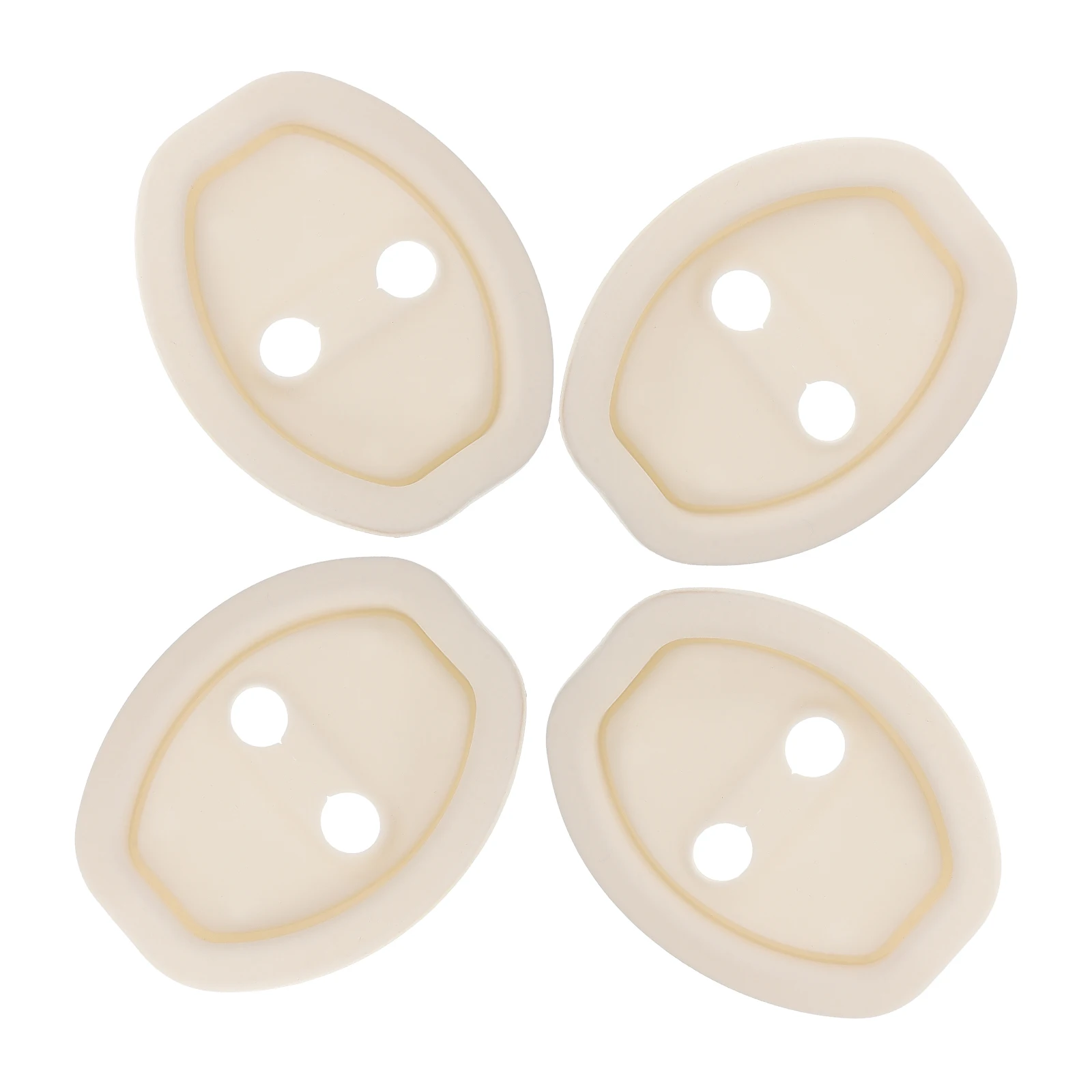 

4pcs Car Door Lock Protector Silicone Shockproof Cover Scratch Resistant Universal Door Latch Guard For Vehicle Thickened