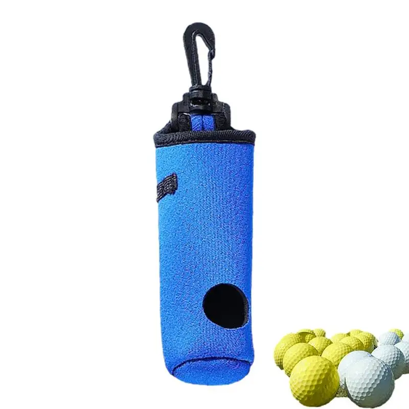 Golf Ball Waist Bag Golf Ball Holder Waist Bag Golf Tee Organizer Portable Golf Ball Storage Bag Golf Accessory Waist Belt