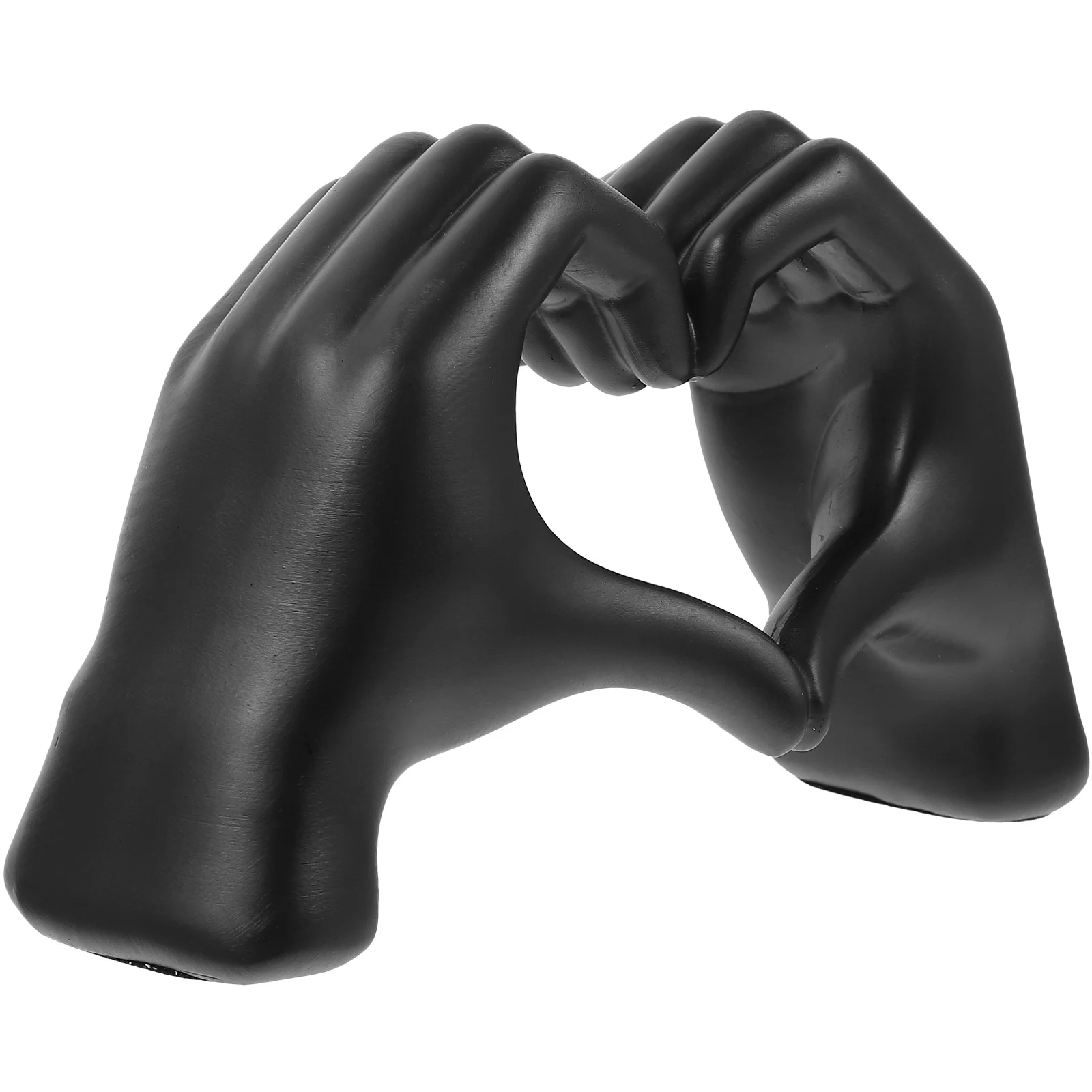 

Resin Heart Hand Statue Love Finger Gesture Ornament for Home Decoration Desktop Bookshelf Living Room Bedroom Decor Crafts