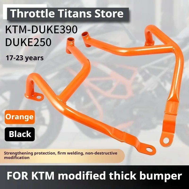 Motorcycle Parts Crash Bar Engine Guard Frame Bumper Protector Fit To KTM DUKE390 DUKE250 Bumper Engine Anti Drop Protection Bar