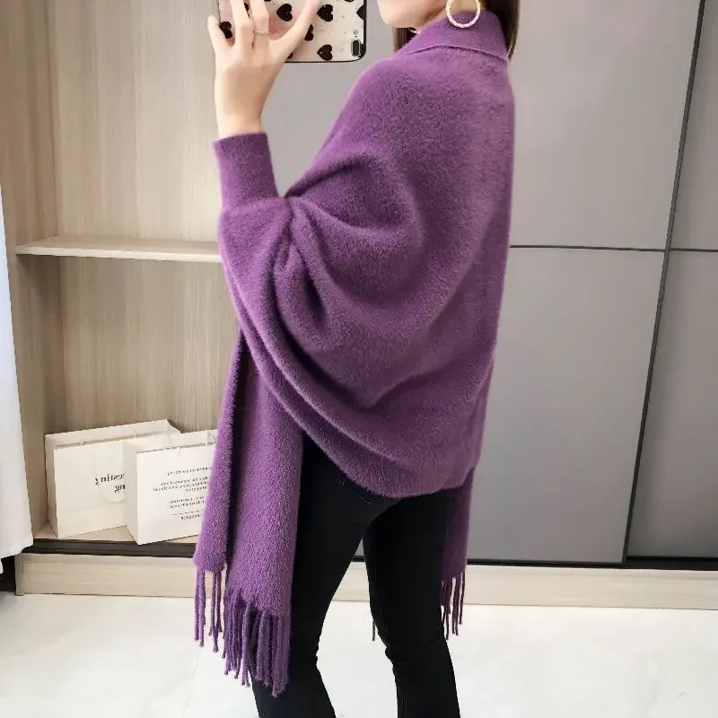 

2024 New Mori Girl Style Scarf Women Beach Shawl Wrap Female Cashmere Scarves Chiffon Poncho Winter Cape Blanket Scarf T09