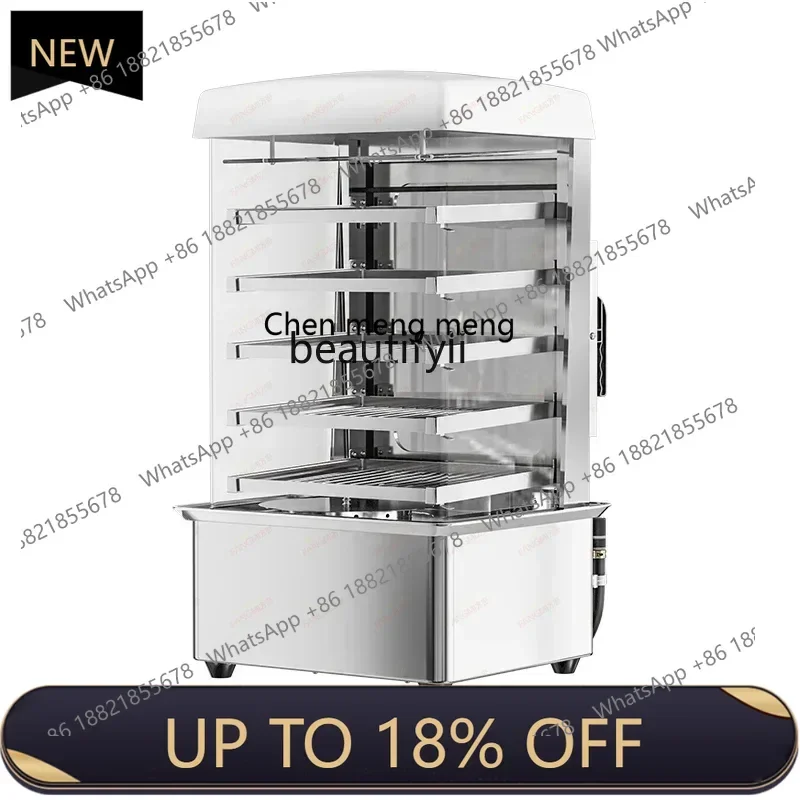 

Z189 HH Commercial smart steamed buns glass display steamer thermal insulation heating electric steamer