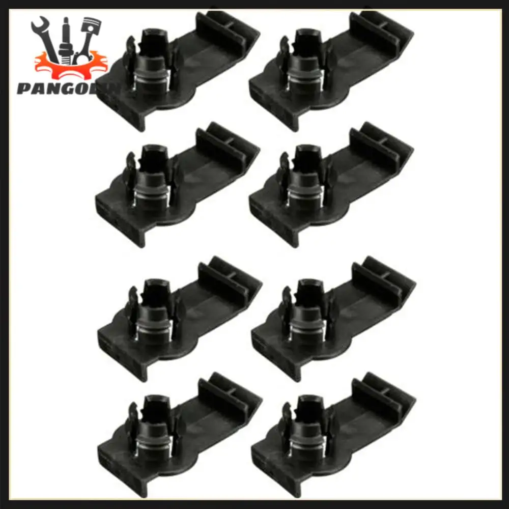 8pcs Regulator Clip Brackets Car Window Kits Durable Auto Vehicle Front Right Left Repair Bracket 51338254781 For X5 E53 3er E46