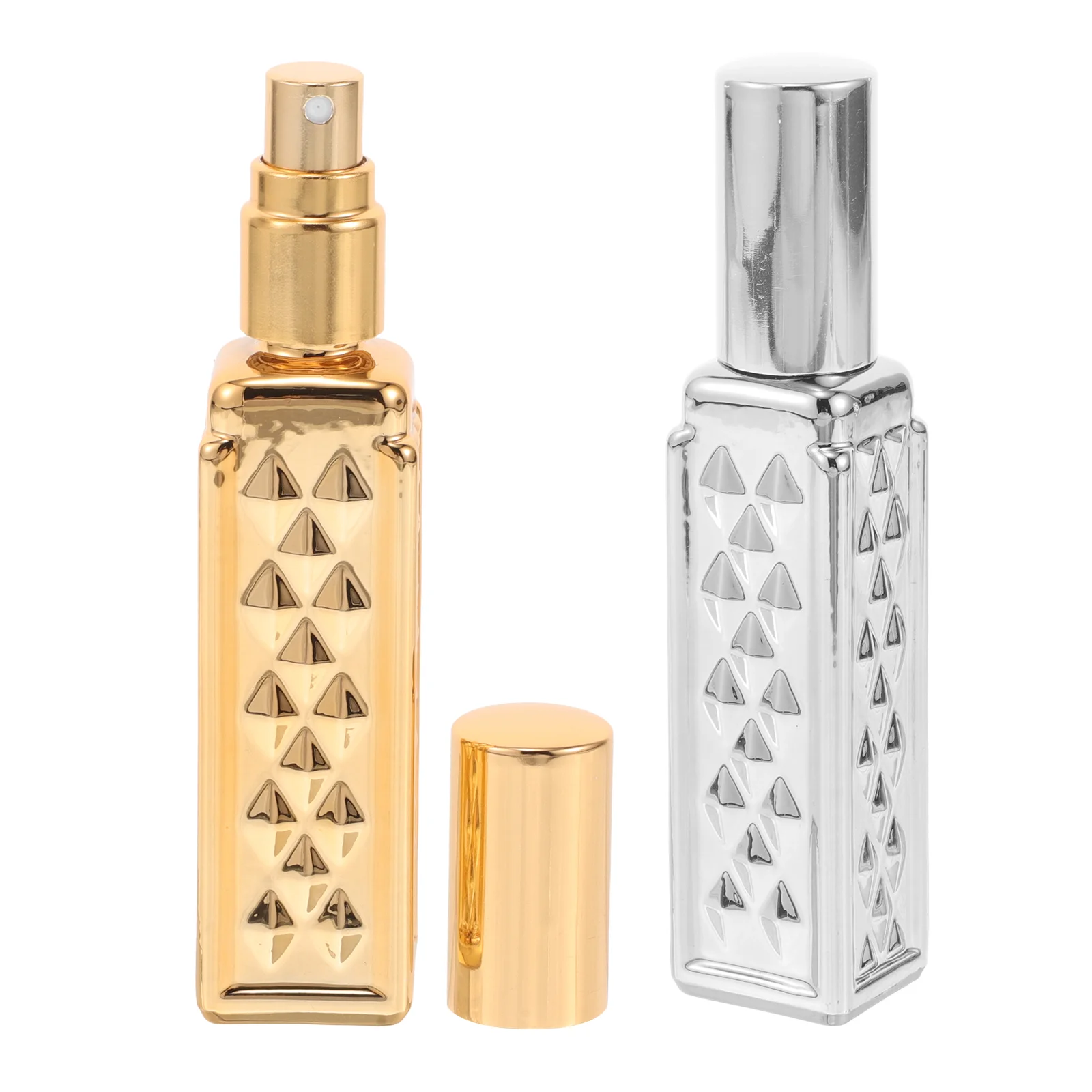 

2 Pcs Spray Bottles Sample Travel Size Little Misting Empty Perfume Refillable Cologne