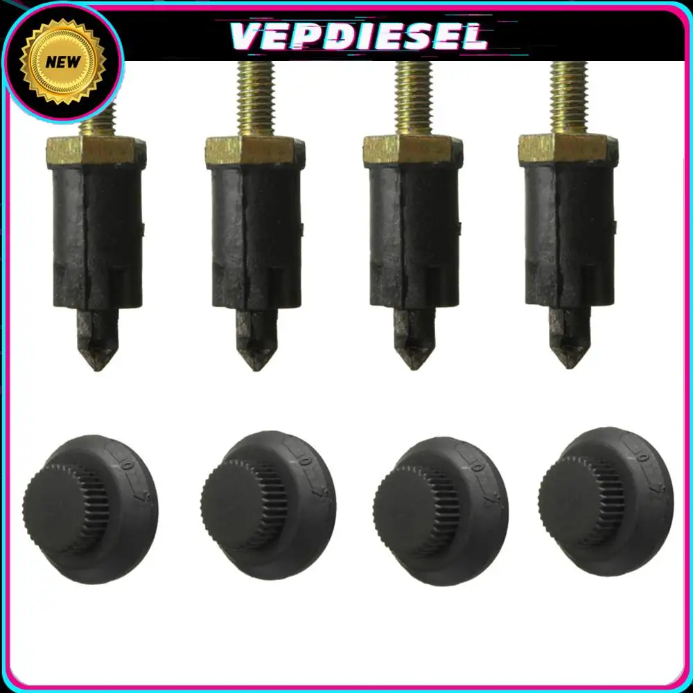 

4pcs Engine Cover Bolts & Clips Kit 13711 137.11 013711 0137.1 13768 137.68 For CITROEN & PEUGEOT 2.0 HDI 206 306 307 406 607