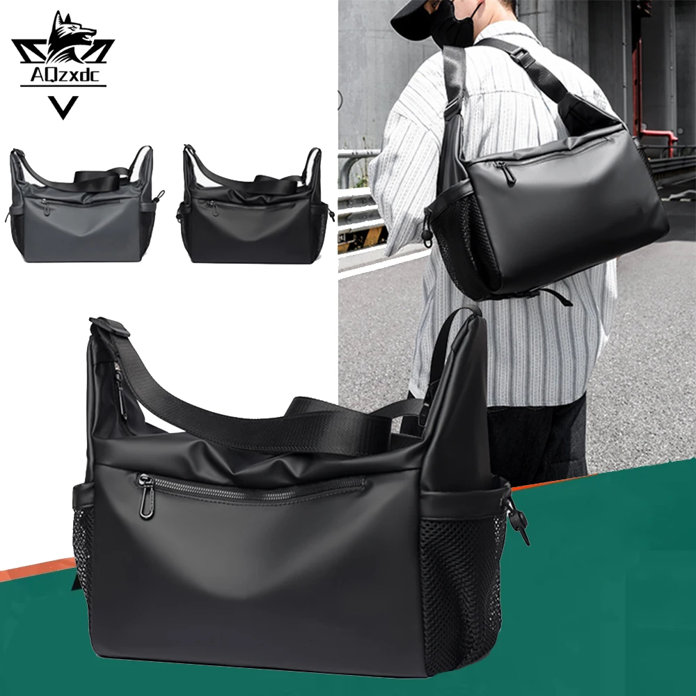 

Tactical Waterproof Men's Chest Bag Large-Capacity Shoulder Crossbody Pack Multi-Functional Cycling Travel Handbag for Hiking