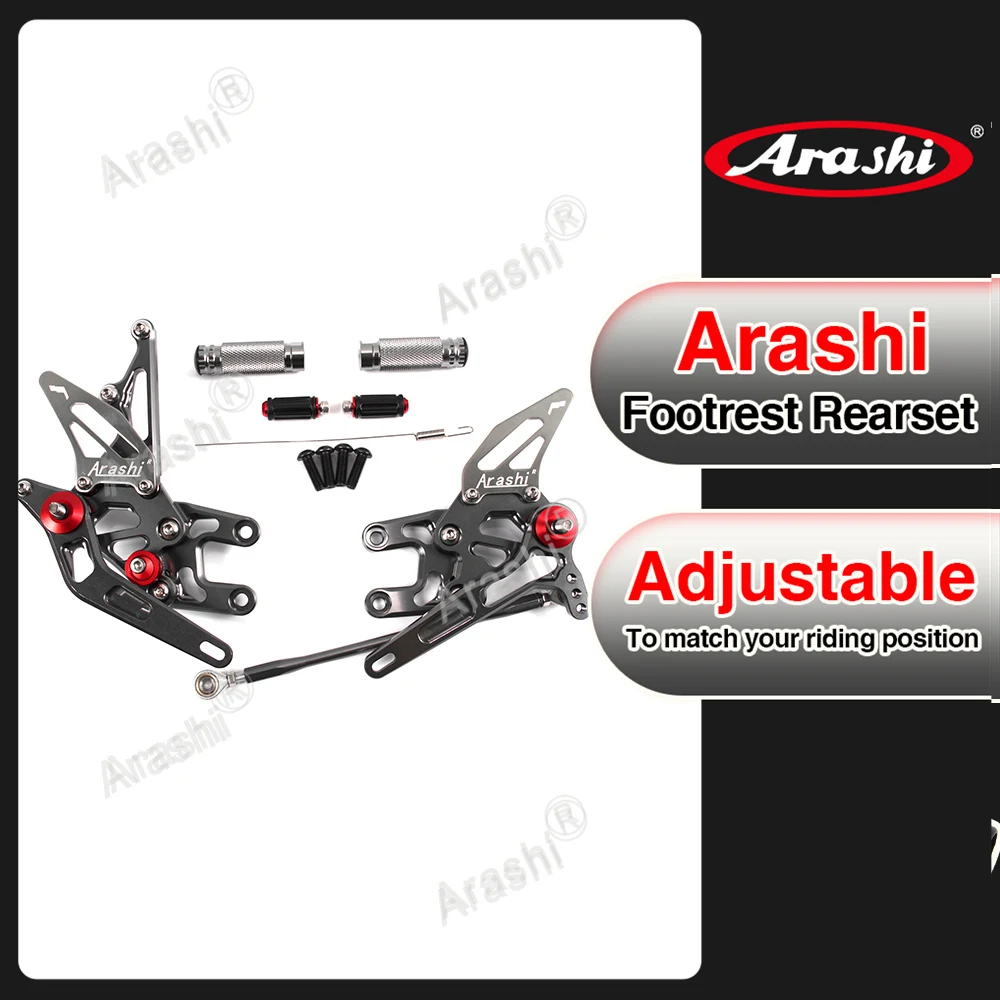 

Arashi NINJA ZX-10R ZX1000 2004-2005 Motorcycle CNC Adjustable Rearsets Rear Sets FootPegs For KAWASAKI ZX10R ZX1000R ZX-1000