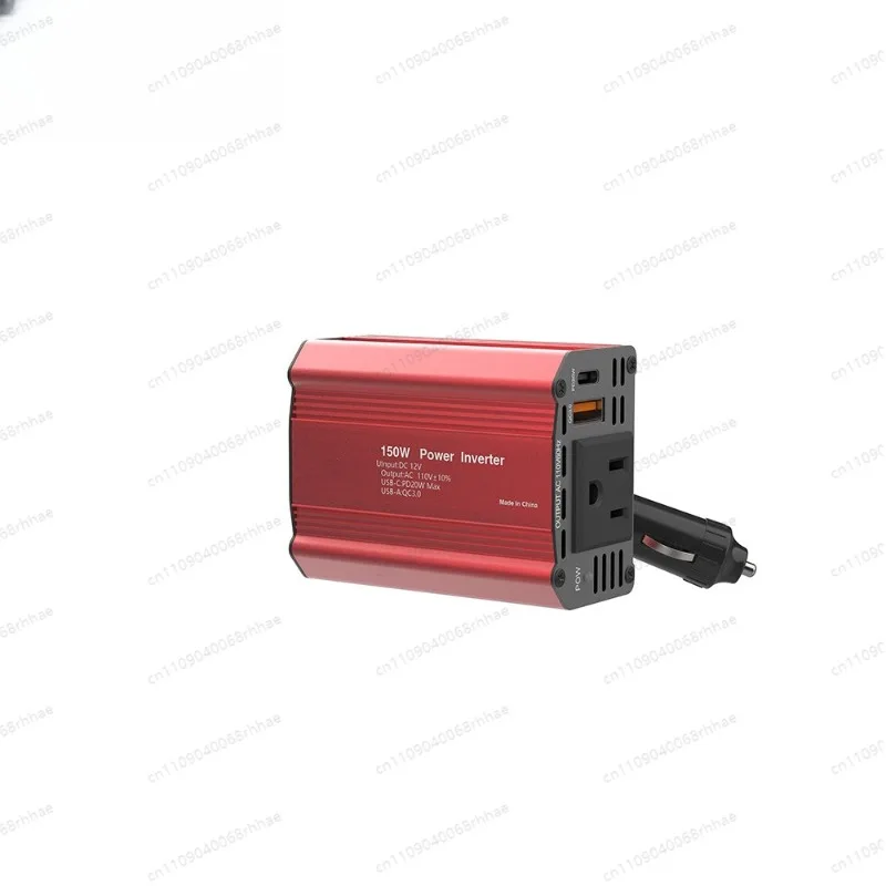 Best-selling 150W onboard inverter 12V to 110V American PD 20W fast-charging QC3.0 power converter